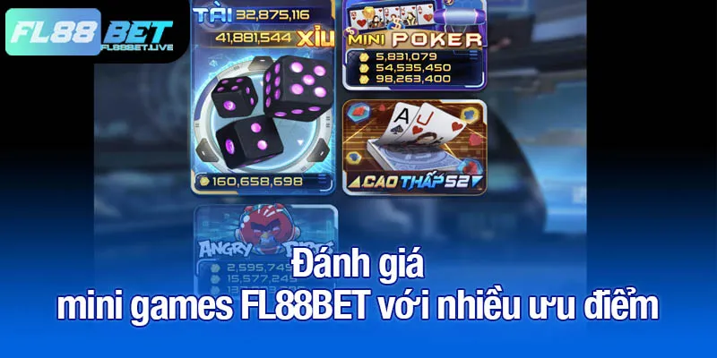 Đánh giá mini games FL88BET với nhiều ưu điểm