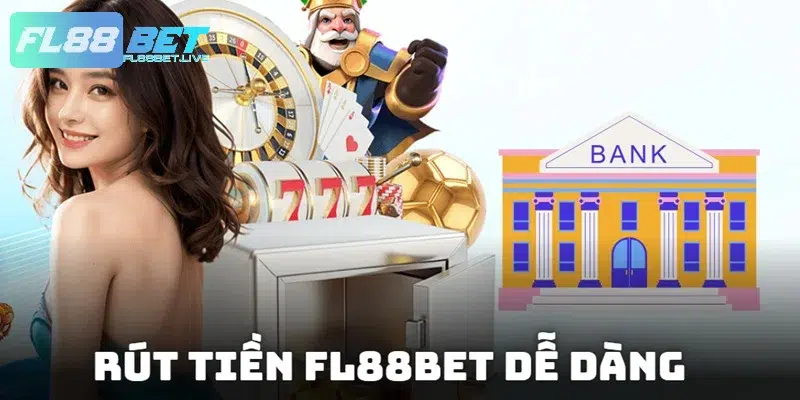 Thực hiện rút tiền FL88BET bằng cách liên kết ngân hàng